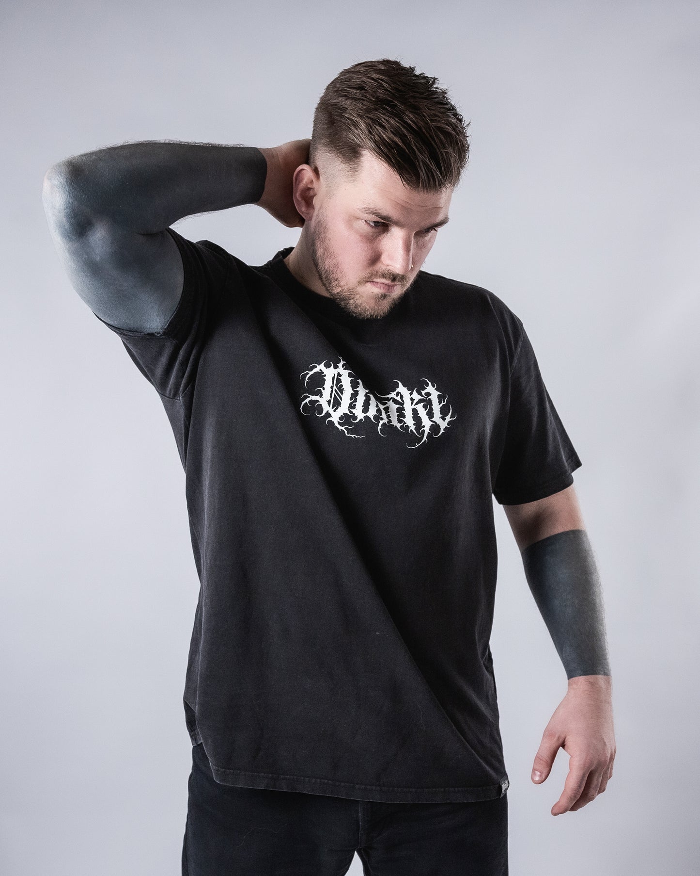 DUNKL BLK WASHED OUT SHIRT